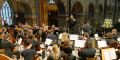 Das Jugendsinfonieorchester spielt im Bremer Dom